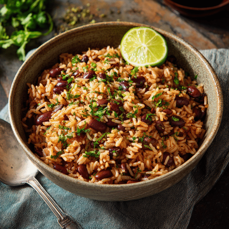 Served 5 ingredient vegetarian Instant Pot Recipe in bowl
